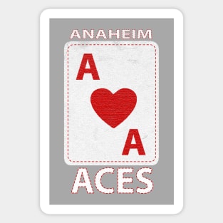 Defunct - Anaheim Aces Baseball Sticker